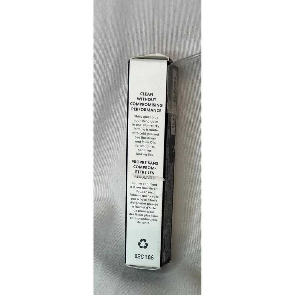 bareMinerals Mineralist Lip Gloss-Balm Peace 4ml Sheer Peach Shimmer NIB